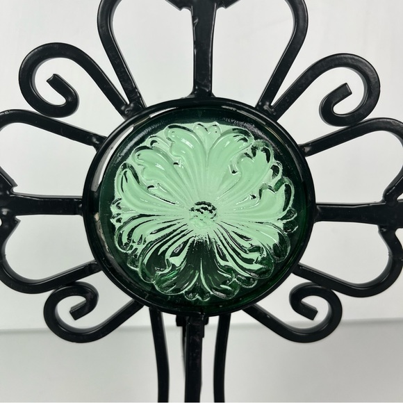 Metal and Glass Candle Holder - Picture 5 of 16